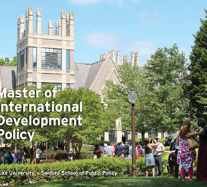 Duke University- Master of International Development Policy